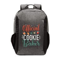 Cookie Baker Funny Christmas Couples Matching Vector Backpack