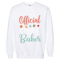 Cookie Baker Funny Christmas Couples Matching Garment-Dyed Sweatshirt