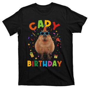 Capy Birthday Funny Capybara Animals Birthday T-Shirt