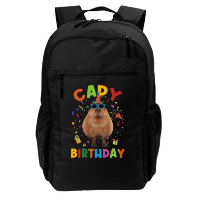 Capy Birthday Funny Capybara Animals Birthday Daily Commute Backpack