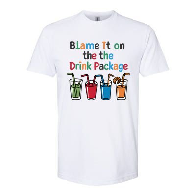 Cruise Booze Funny Summer Drink Package Cool Softstyle® CVC T-Shirt