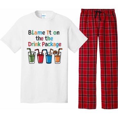 Cruise Booze Funny Summer Drink Package Cool Pajama Set