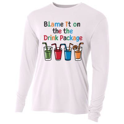 Cruise Booze Funny Summer Drink Package Cool Cooling Performance Long Sleeve Crew