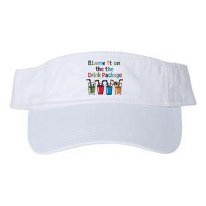 Cruise Booze Funny Summer Drink Package Cool Valucap Bio-Washed Visor