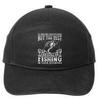 Cute Birthday Fishing All Equal Fishing In The Seventies 7-Panel Snapback Hat