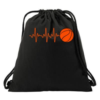 Cool Basketball For Men Women Player Coach Team Sports Lover Drawstring Bag