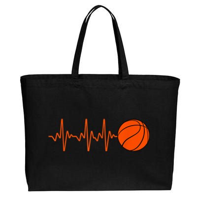 Cool Basketball For Men Women Player Coach Team Sports Lover Cotton Canvas Jumbo Tote