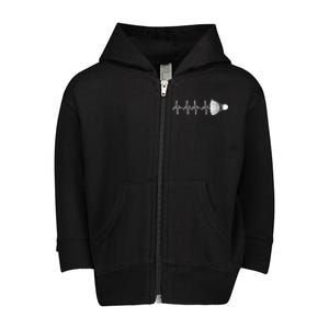 Cool Badminton For Men Women Shuttlecock Sports Team Player Toddler Zip Fleece Hoodie