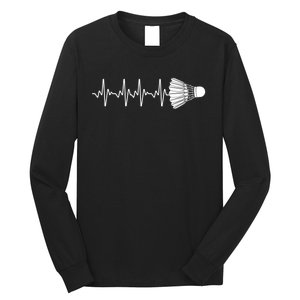 Cool Badminton For Men Women Shuttlecock Sports Team Player Long Sleeve Shirt