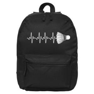 Cool Badminton For Men Women Shuttlecock Sports Team Player 16 in Basic Backpack