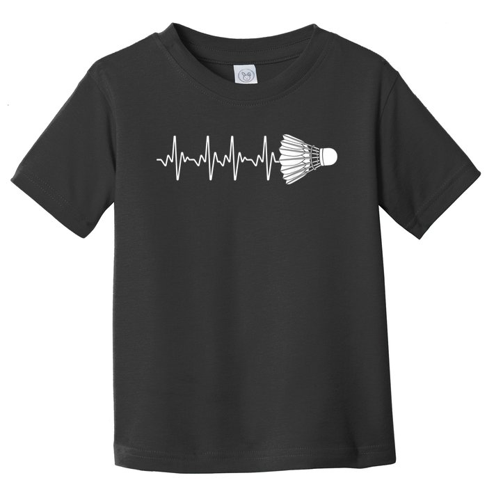 Cool Badminton For Men Women Shuttlecock Sports Team Player Toddler T-Shirt