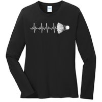 Cool Badminton For Men Women Shuttlecock Sports Team Player Ladies Long Sleeve Shirt