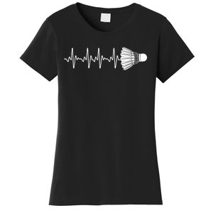 Cool Badminton For Men Women Shuttlecock Sports Team Player Women's T-Shirt