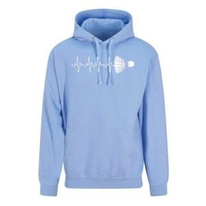 Cool Badminton For Men Women Shuttlecock Sports Team Player Unisex Surf Hoodie