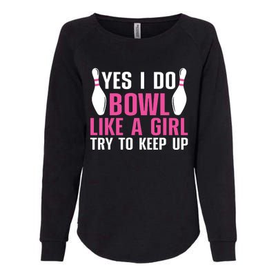 Cute Bowling For Women Bowler Spare Me Ladies Bowling Womens California Wash Sweatshirt