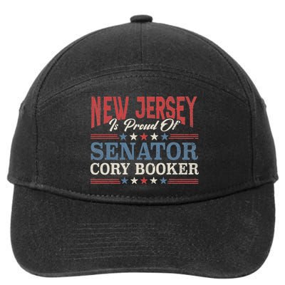Cory Booker Filibuster New Jersey Proud Of Cory Booker 7-Panel Snapback Hat