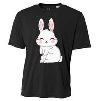 Cute Bunny Face Tie Dye Glasses Easter Day Cooling Performance Crew T-Shirt