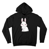 Cute Bunny Face Tie Dye Glasses Easter Day Hoodie