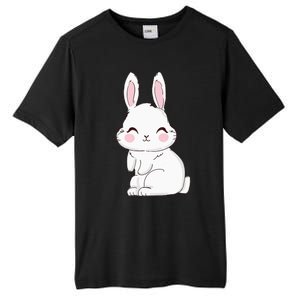 Cute Bunny Face Tie Dye Glasses Easter Day Tall Fusion ChromaSoft Performance T-Shirt