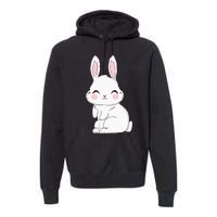 Cute Bunny Face Tie Dye Glasses Easter Day Premium Hoodie