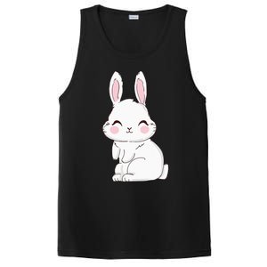 Cute Bunny Face Tie Dye Glasses Easter Day PosiCharge Competitor Tank