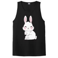 Cute Bunny Face Tie Dye Glasses Easter Day PosiCharge Competitor Tank