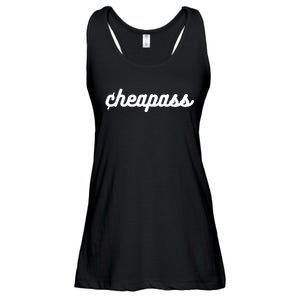 Cheapass Budget Friendly Penny Pincher Thifty Cheap Funny Ladies Essential Flowy Tank