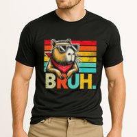 Capybara Bruh Funny Graphic Funny Capybara Performance Shirt