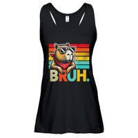 Capybara Bruh Funny Graphic Funny Capybara Ladies Essential Flowy Tank