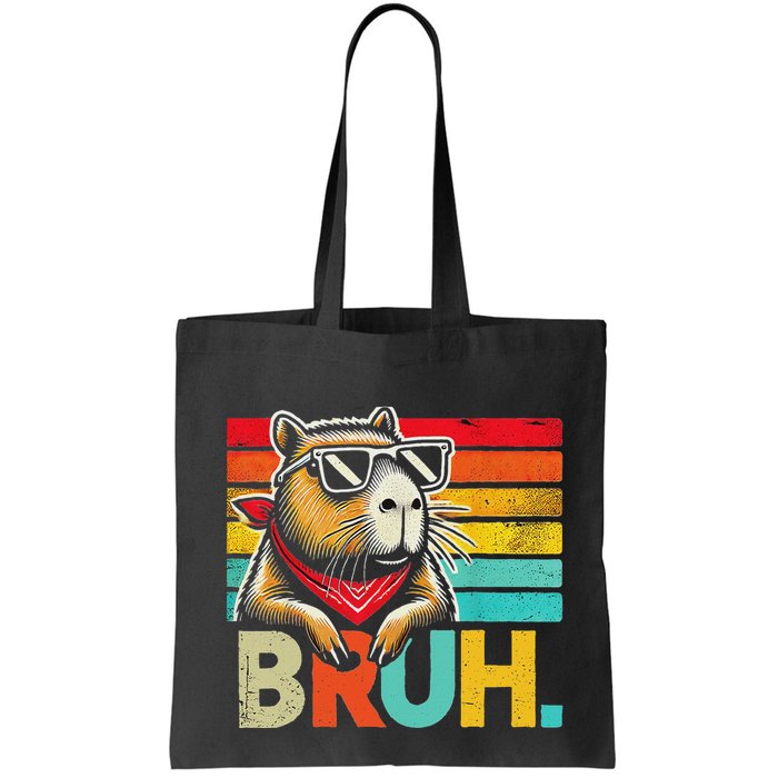 Capybara Bruh Funny Graphic Funny Capybara Bag