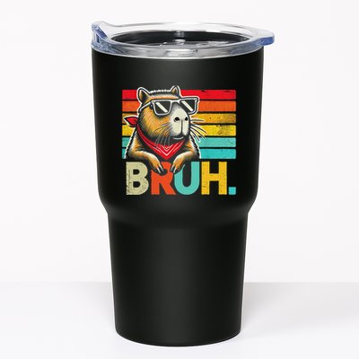 Capybara Bruh Funny Graphic Funny Capybara Tumbler