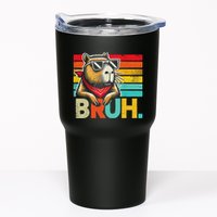 Capybara Bruh Funny Graphic Funny Capybara Tumbler