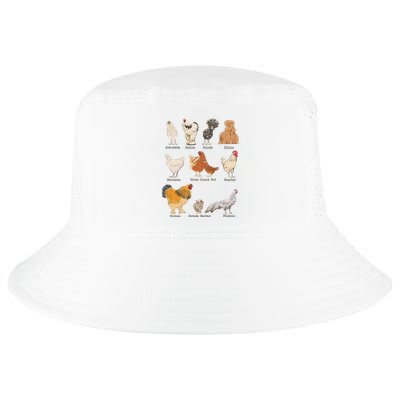 Chicken Breeds Farm Animals Day Support Local Farmer Cool Comfort Performance Bucket Hat