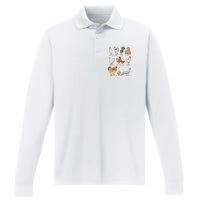 Chicken Breeds Farm Animals Day Support Local Farmer Performance Long Sleeve Polo