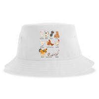 Chicken Breeds Farm Animals Day Support Local Farmer Sustainable Bucket Hat