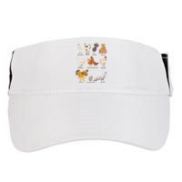 Chicken Breeds Farm Animals Day Support Local Farmer Adult Drive Performance Visor