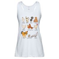 Chicken Breeds Farm Animals Day Support Local Farmer Ladies Essential Flowy Tank