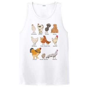 Chicken Breeds Farm Animals Day Support Local Farmer PosiCharge Competitor Tank