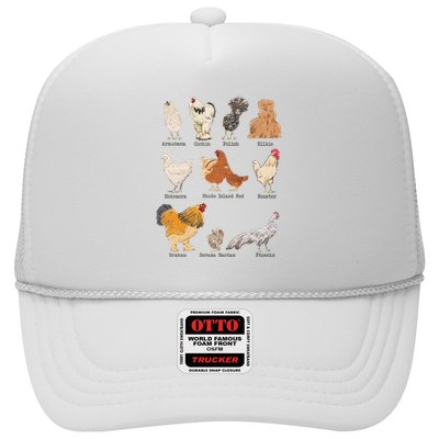 Chicken Breeds Farm Animals Day Support Local Farmer Trucker Hat