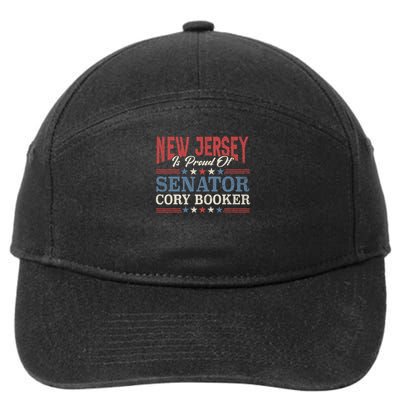 Cory Booker Filibuster New Jersey Proud Of Cory Booker  7-Panel Snapback Hat