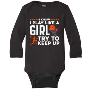 Cute Basketball For Men Women Player Coach Basketball Lovers Baby Long Sleeve Bodysuit