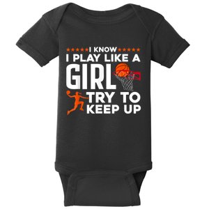 Cute Basketball For Men Women Player Coach Basketball Lovers Baby Bodysuit