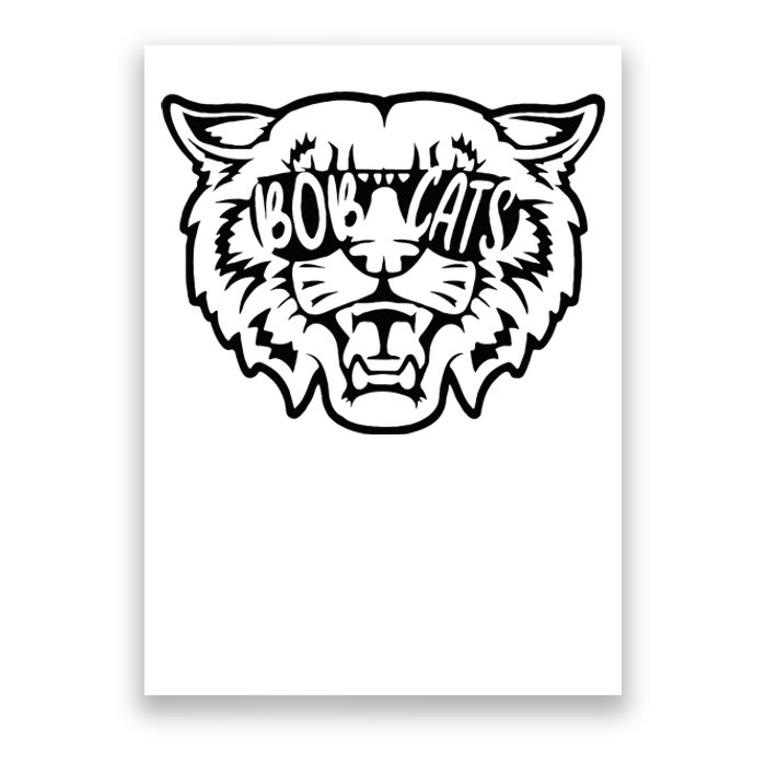 Cool Bobcat For Bobcats Sunglasses Poster