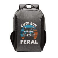 Cute But Feral Raccoon In Sunglasses Vector Backpack