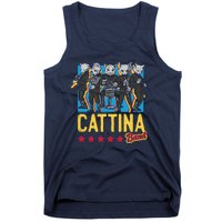 Cattina Band Funny Music Cats Tank Top