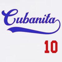 Cubanita Baseball Flag Souvenir Cubana Cuba Women Girl Mug