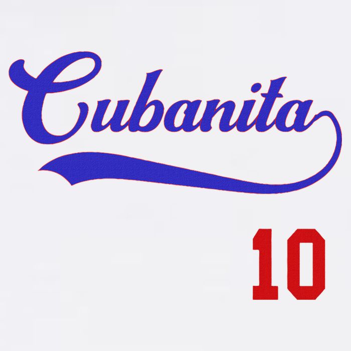 Cubanita Baseball Flag Souvenir Cubana Cuba Women Girl Mug