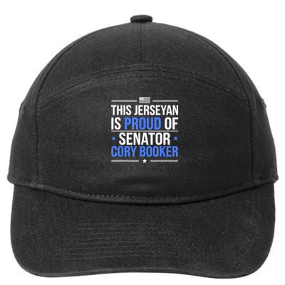 Cory Booker Filibuster New Jersey Jerseyan Proud Cory Booker 7-Panel Snapback Hat