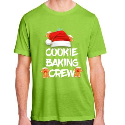 Cookie Bakingcrew Funny Christmas Pajama Cool Gift Adult ChromaSoft Performance T-Shirt