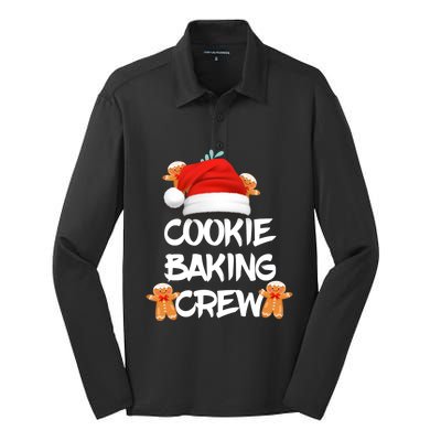 Cookie Bakingcrew Funny Christmas Pajama Cool Gift Silk Touch Performance Long Sleeve Polo